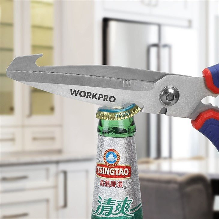 Ножницы кухонные Workpro 250мм / WP214006 — фото 5