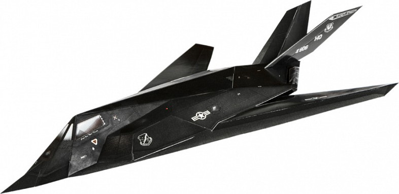 Сборная модель Умная бумага Истребитель F-117 Nighthawk / 4627081552431 — фото 2