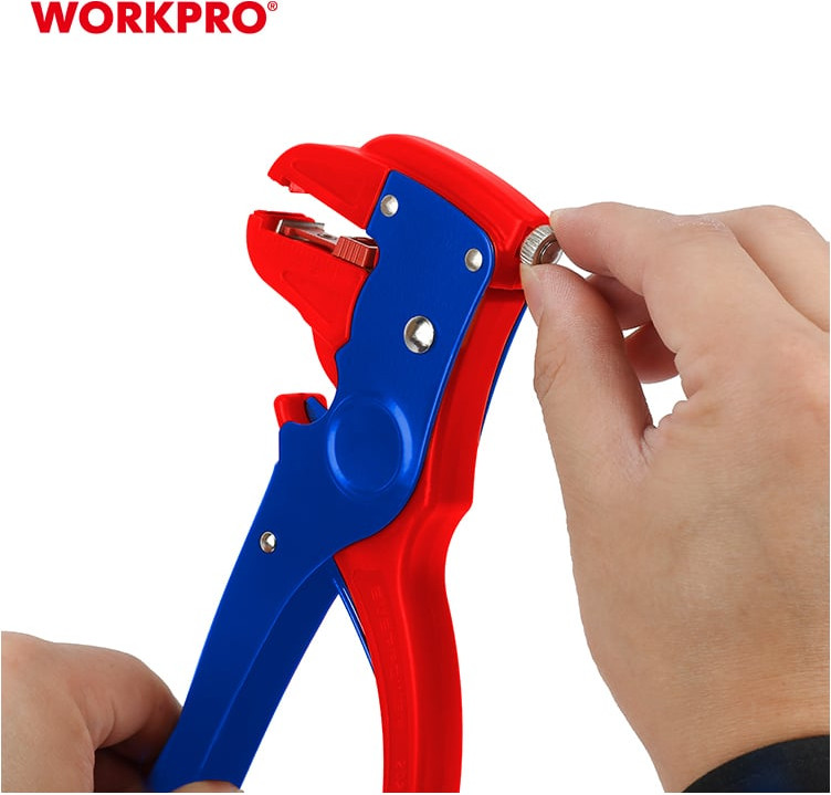 Инструмент для зачистки кабеля Workpro WP291008 — фото 3