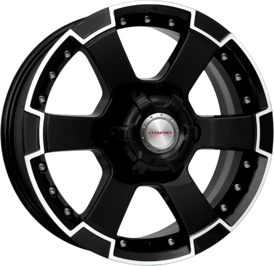 Литой диск K&K М56 16x7" 6x139.7мм DIA 92.5мм ET 38мм Алмаз черный