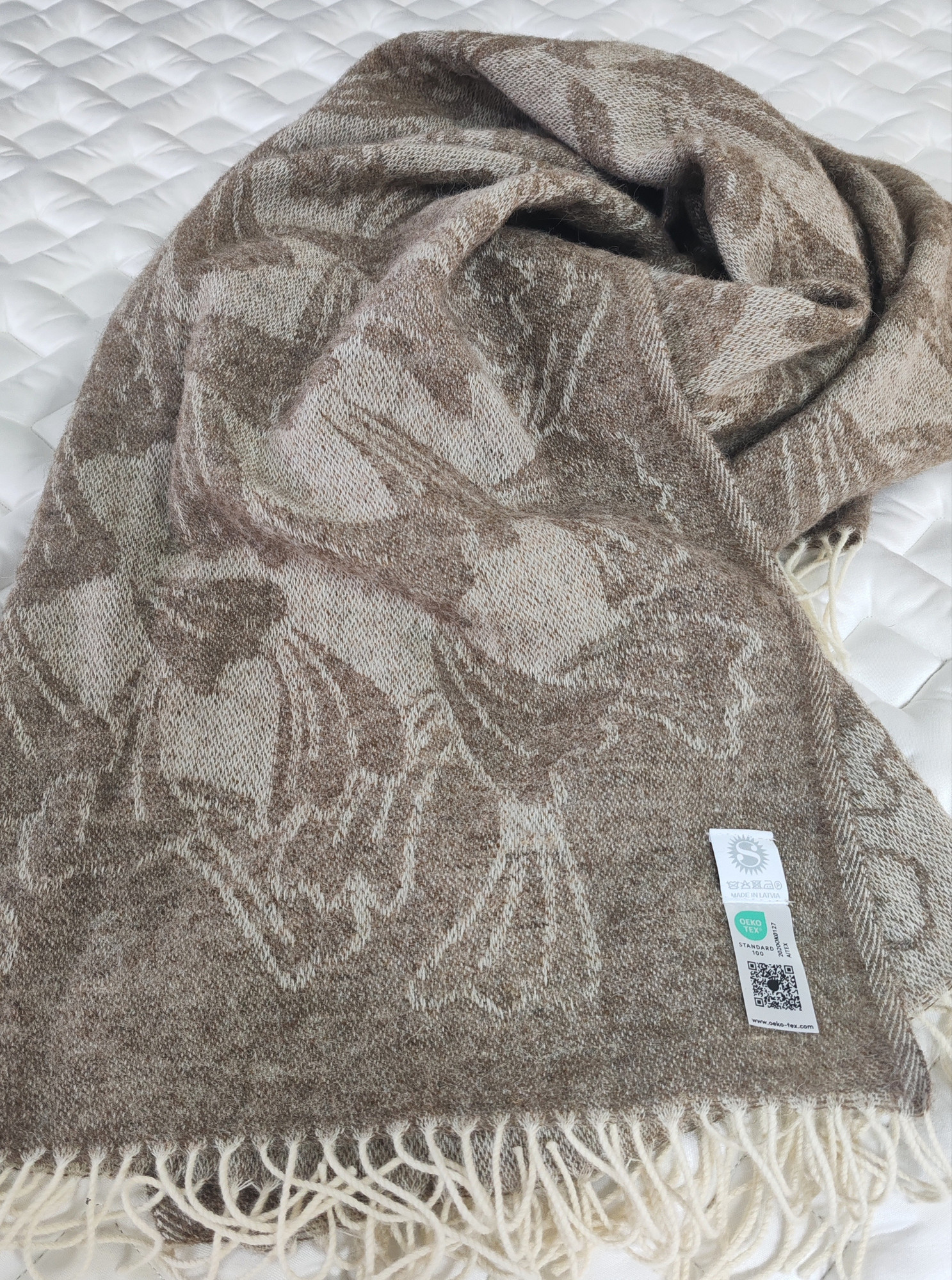 Плед Klippan Super Soft Wool Этюд 140х190 (в подарочной коробке) — фото 3