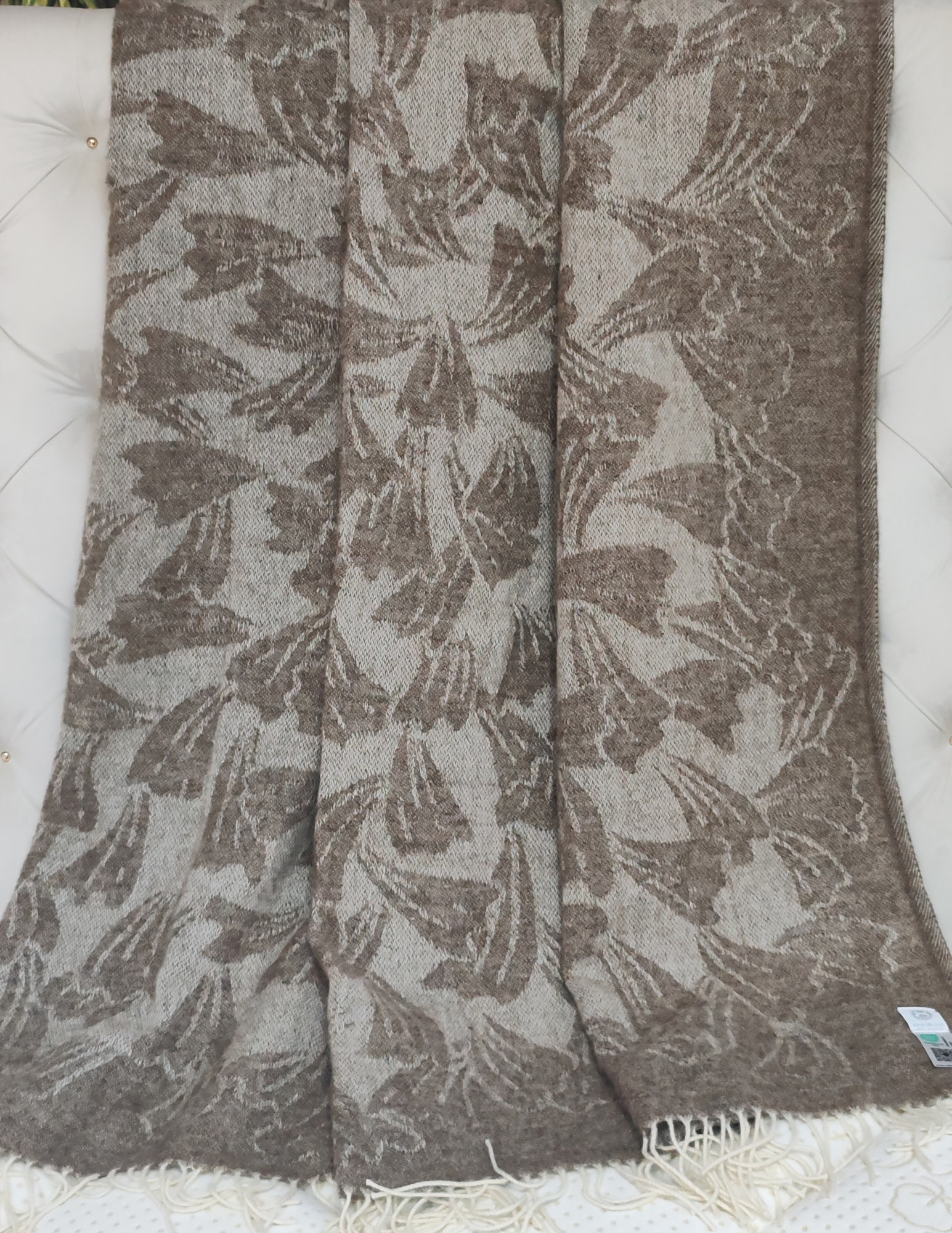 Плед Klippan Super Soft Wool Этюд 140х190 (в подарочной коробке)