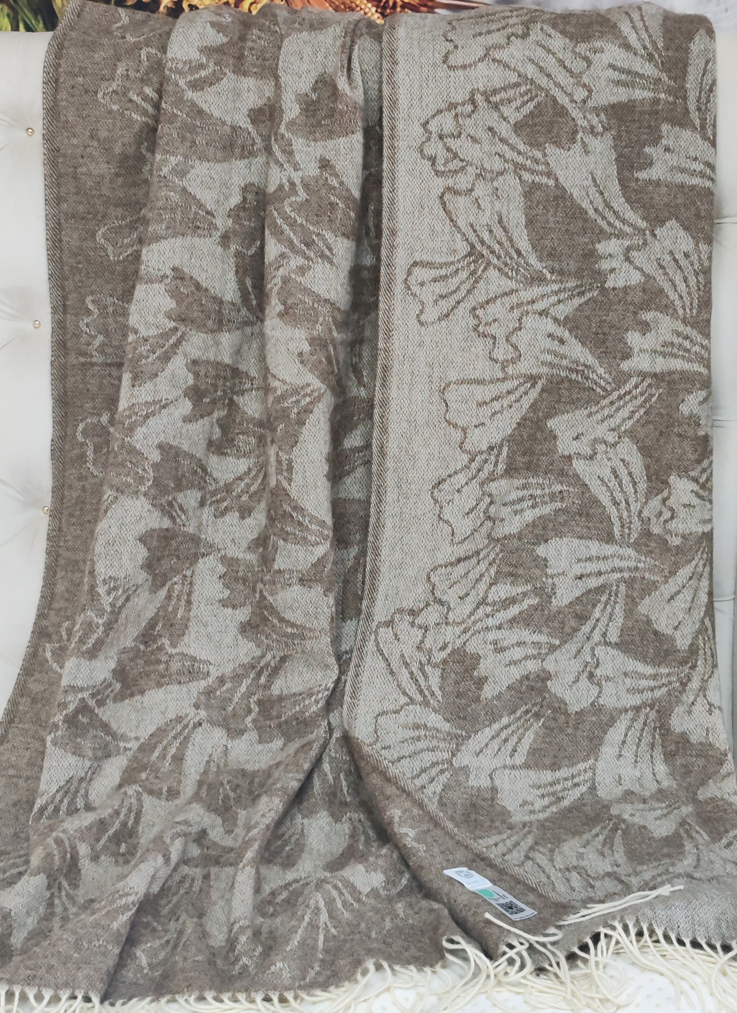 Плед Klippan Super Soft Wool Этюд 140х190 (в подарочной коробке) — фото 2