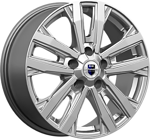 Литой диск K&K Мичиган 18x8" 5x130мм DIA 84.1мм ET 43мм Дарк платинум