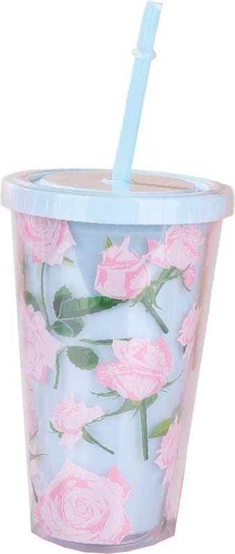 Стакан ILikeGift Spicy roses / PG-220043-01
