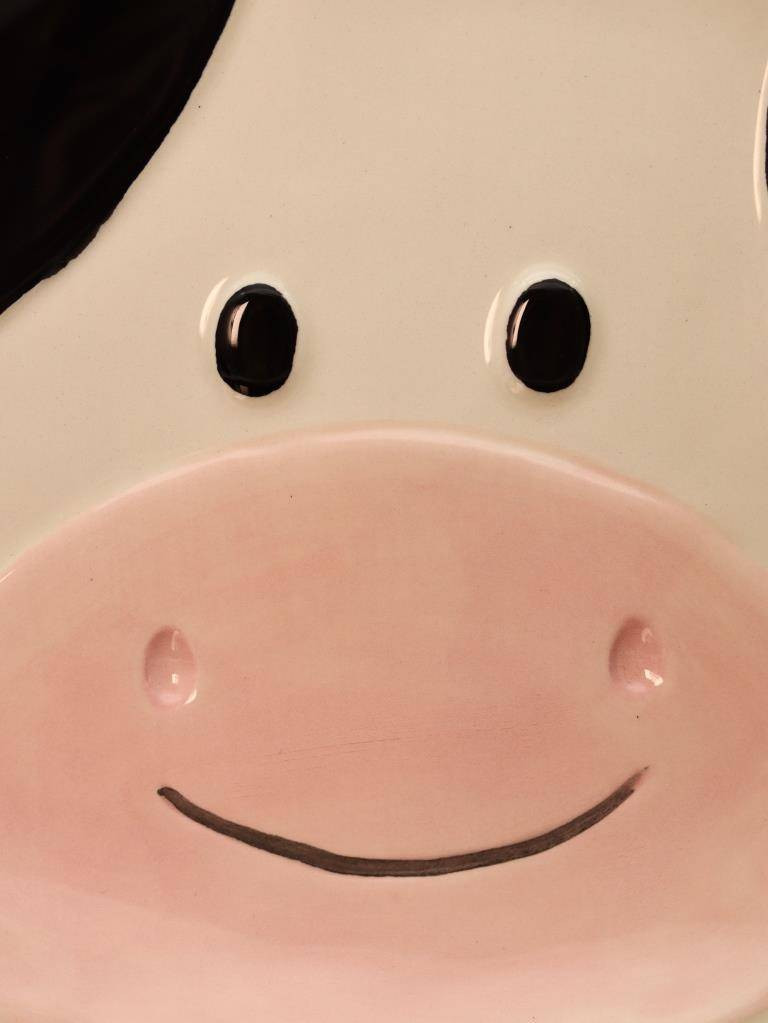 Тарелка столовая обеденная ILikeGift Sweet cow / FC250137 — фото 6