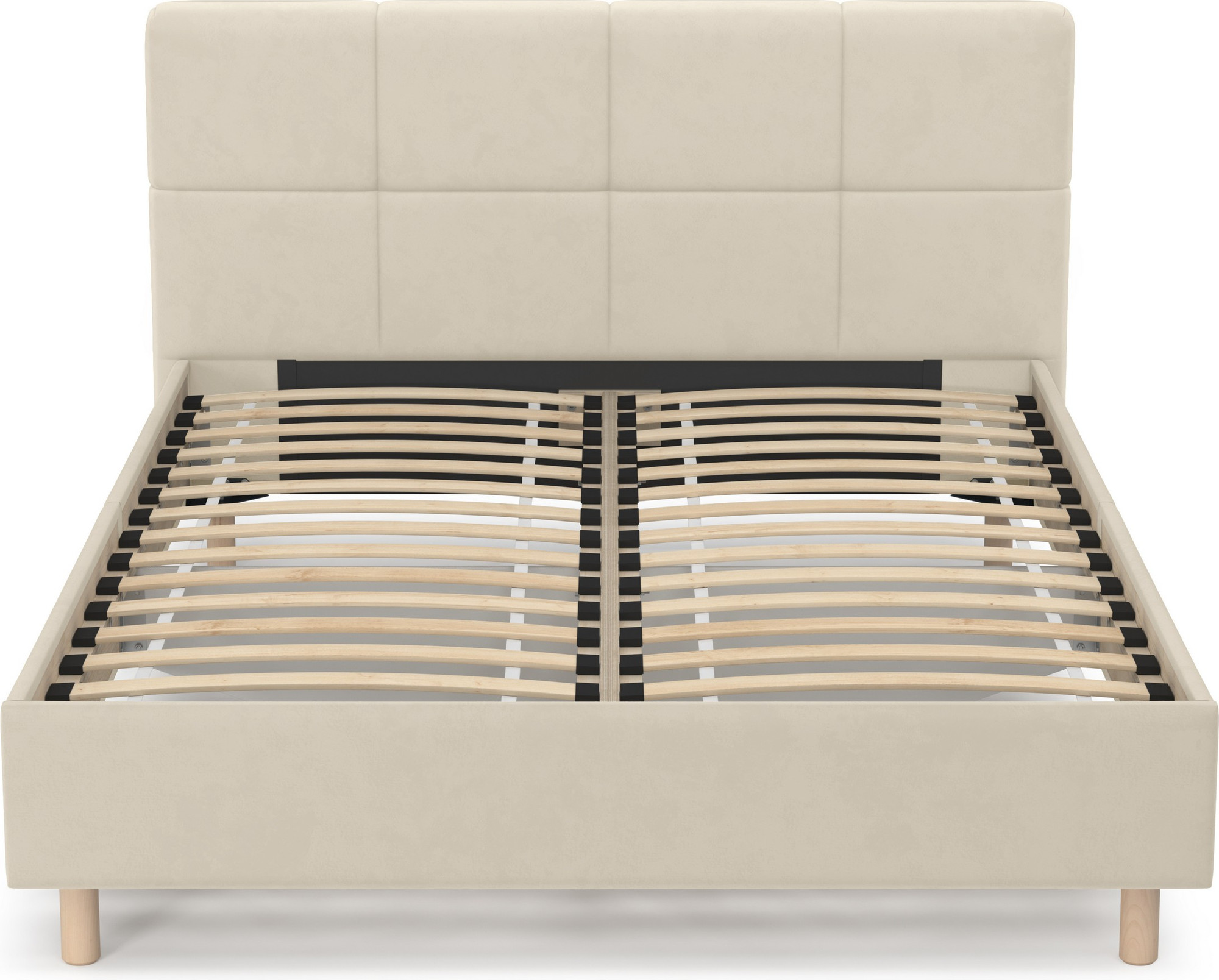 Полуторная кровать Mio Tesoro Letto 617 140x200 (бежевый 1189) — фото 3