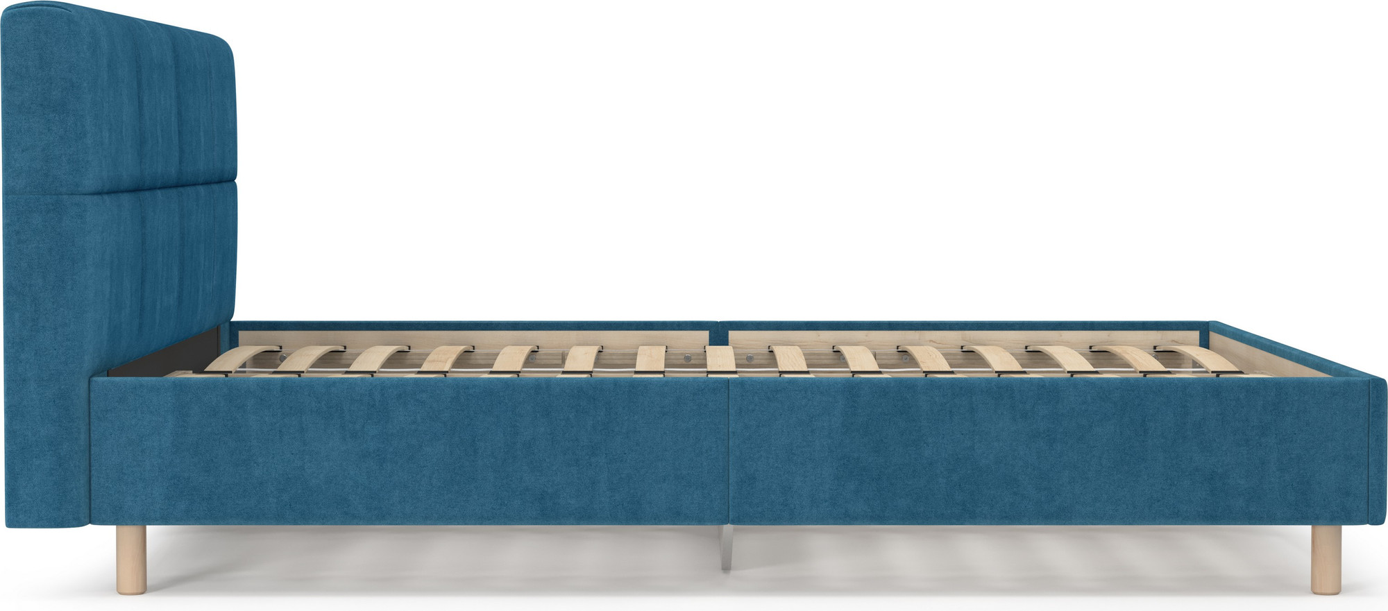 Двуспальная кровать Mio Tesoro Letto 617 160x200 (синий 1347) — фото 4