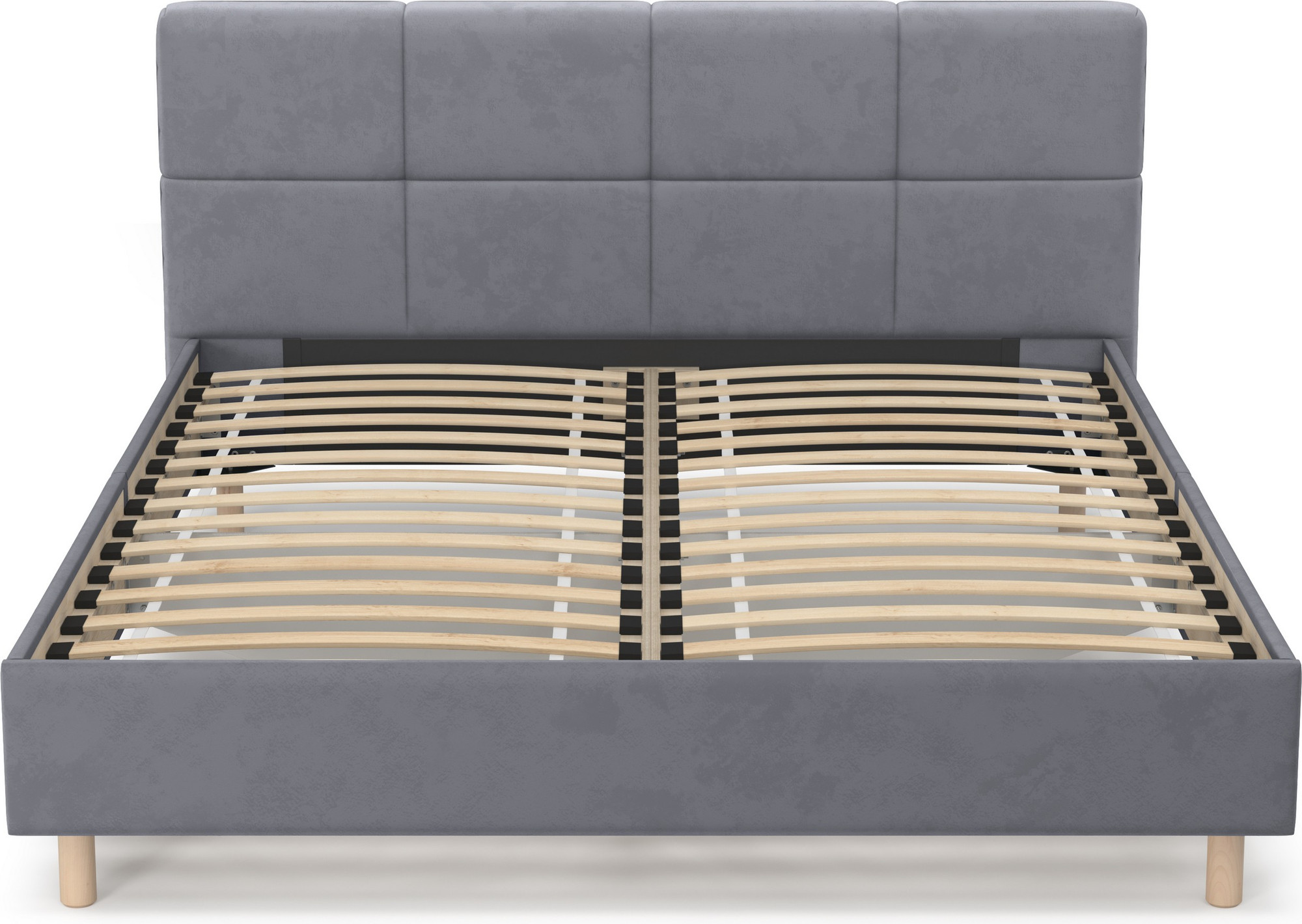 Двуспальная кровать Mio Tesoro Letto 617 160x200 (темно-серый 906) — фото 4