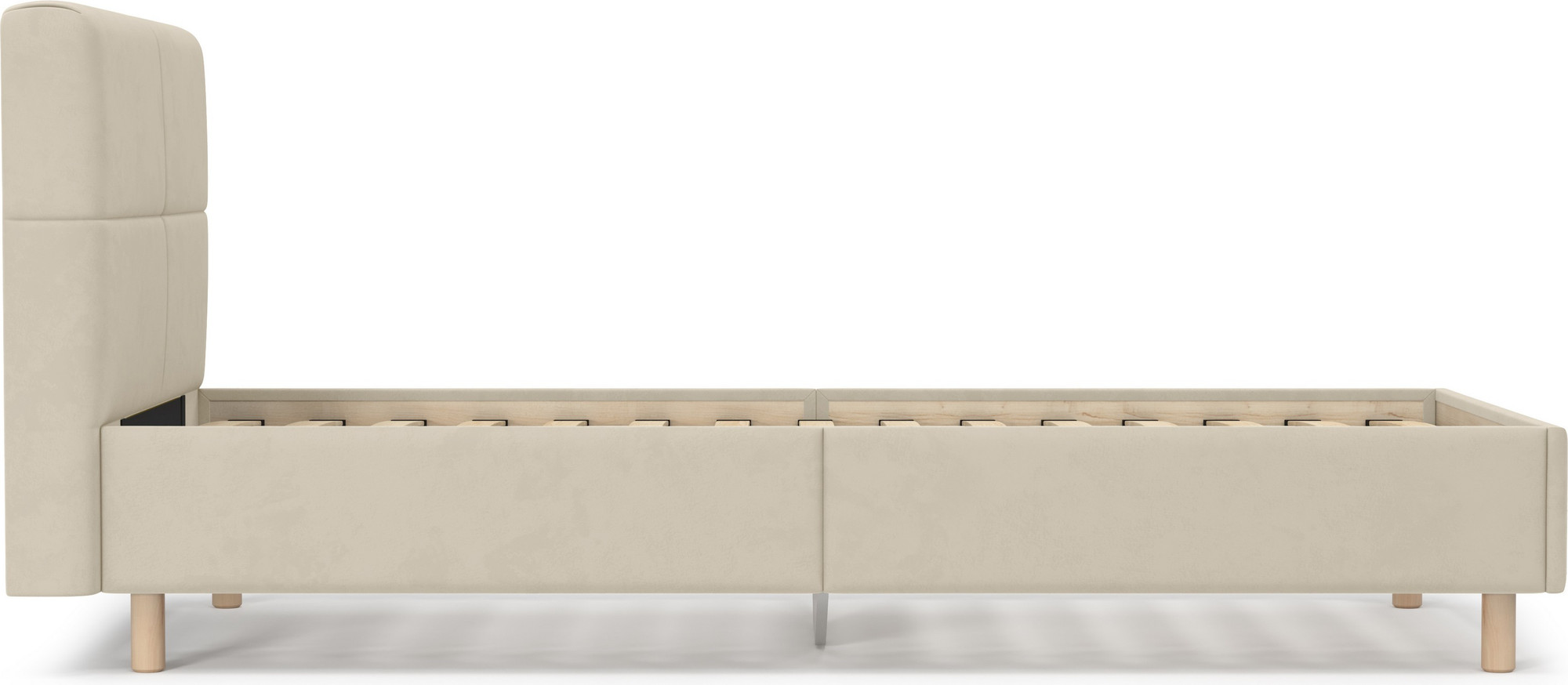 Односпальная кровать Mio Tesoro Letto 617 90x200 (бежевый 1189) — фото 4