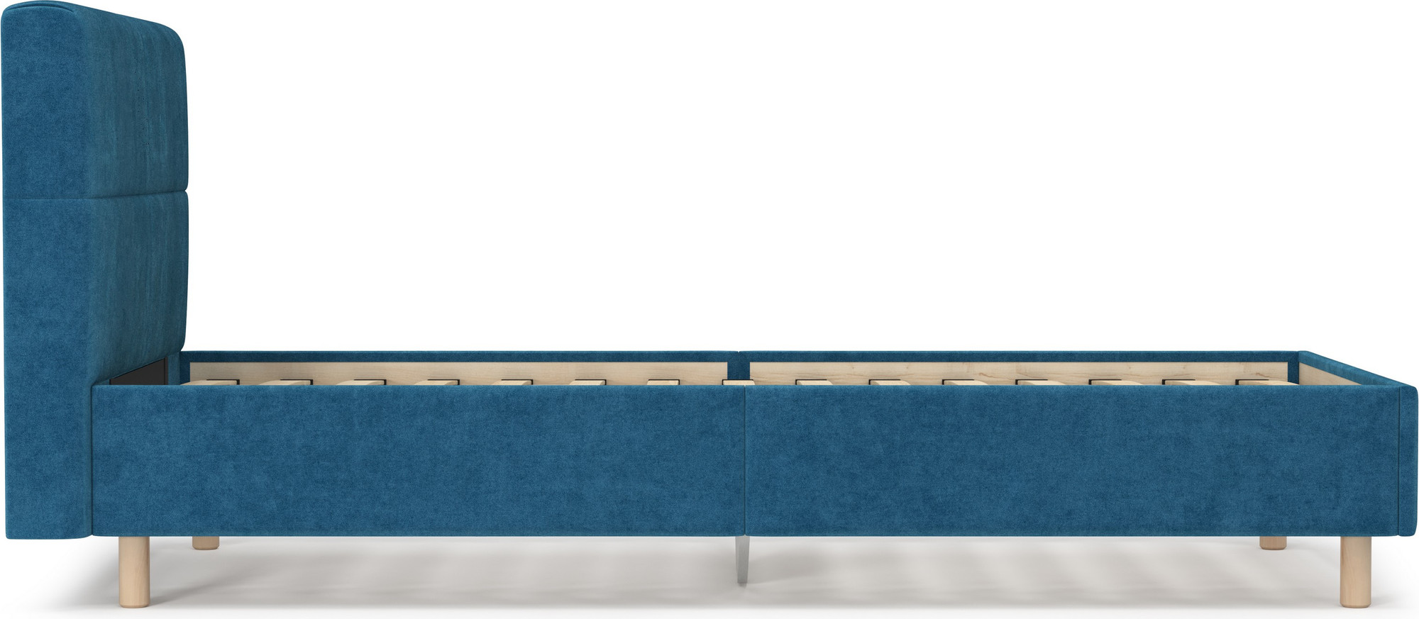 Односпальная кровать Mio Tesoro Letto 617 90x200 (синий 1347) — фото 3