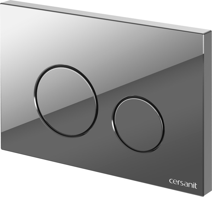 Инсталляция для унитаза Cersanit Aqua Smart M 40 68177 с кнопкой Twins 63523 (кнопка хром глянцевый) — фото 4