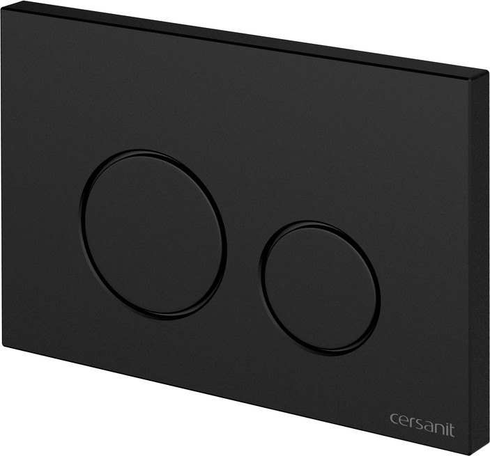 Инсталляция для унитаза Cersanit Aqua Smart M 40 68177 с кнопкой Twins 63525 (кнопка черный матовый) — фото 4