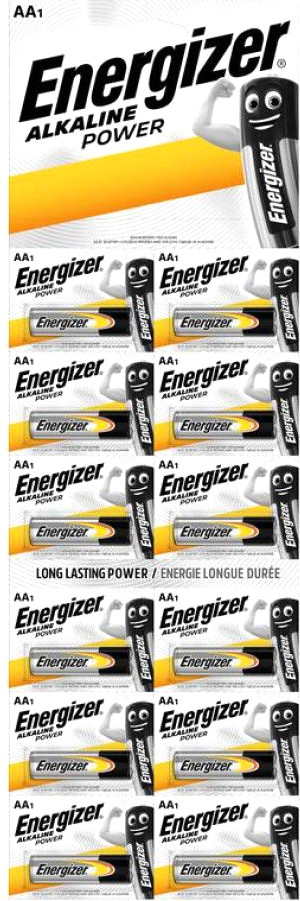 Комплект батареек Energizer Power LR6 BL-12