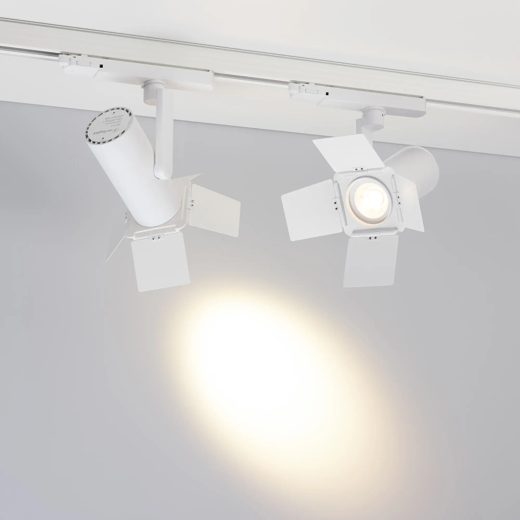 Насадка торцевая для светильника Arlight LGD-ARTIFACT-BARNDOOR-R65 WH / 057161 — фото 2