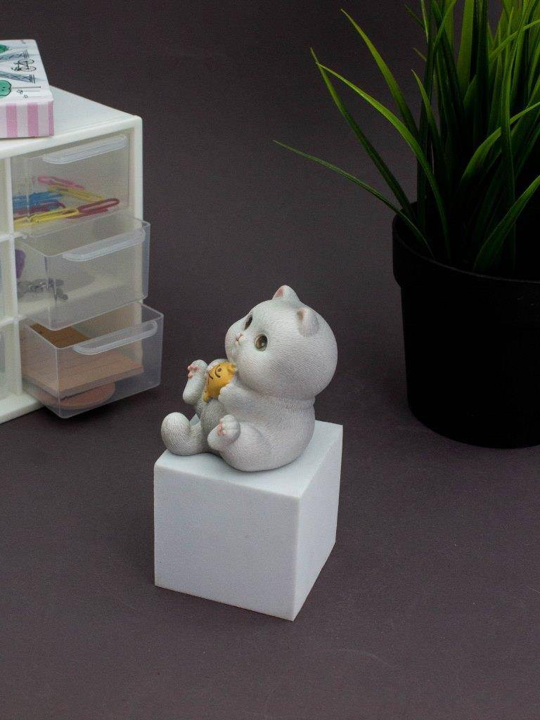 Статуэтка ILikeGift Сatfish 137P-DLM1048-02 (grey) — фото 4