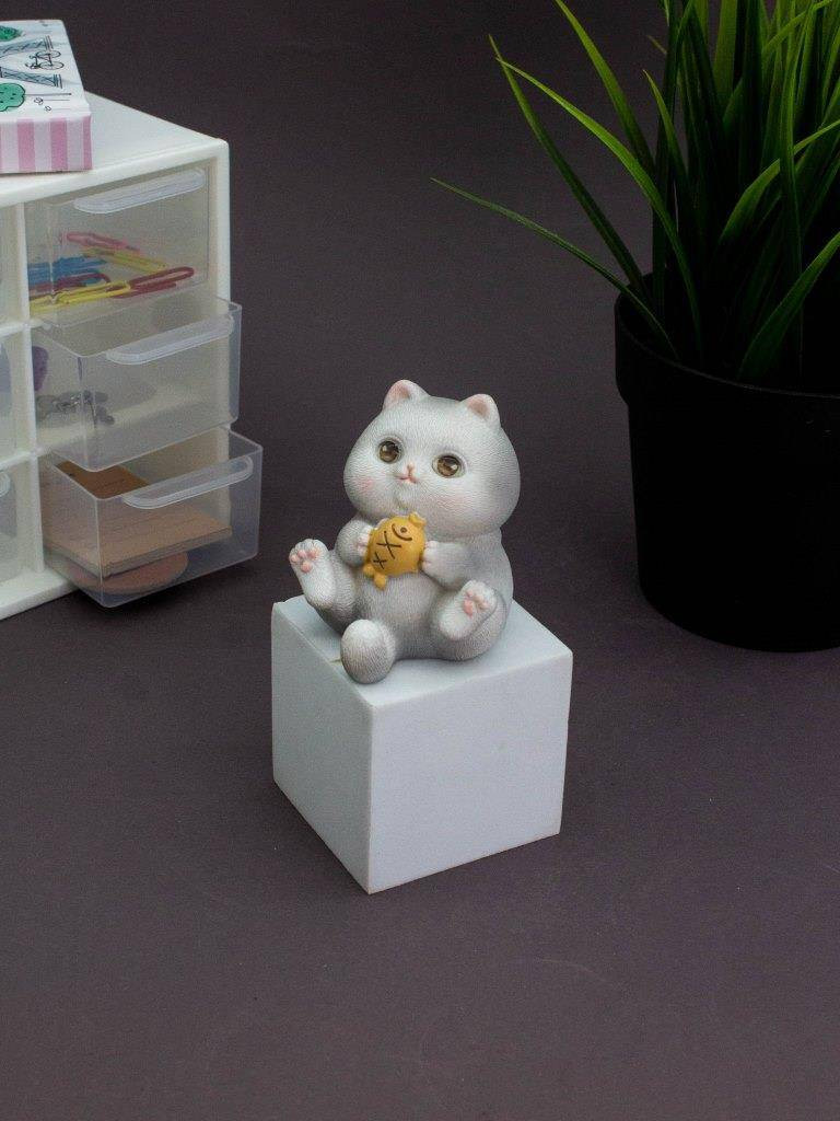 Статуэтка ILikeGift Сatfish 137P-DLM1048-02 (grey) — фото 3