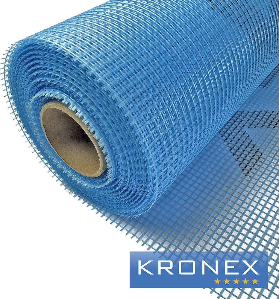 Стеклосетка Kronex KRN-0006/PБ / 5x5мм (1x50м, синий) — фото 4