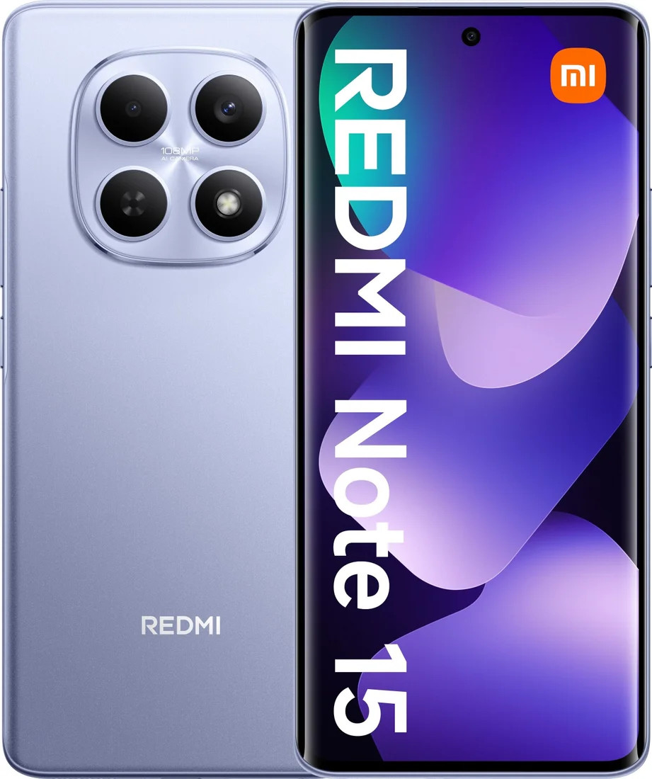 Смартфон Xiaomi Redmi Note 15 8GB/256GB (фиолетовый)