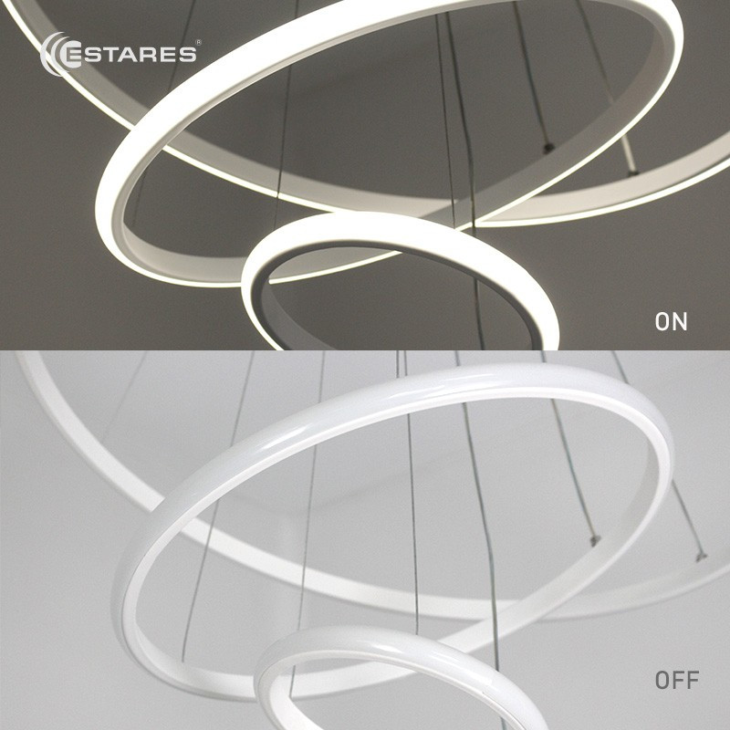 Люстра Estares Latte 70W 3R-APP-600x1100-WHITE/WHITE-220-IP20 — фото 6