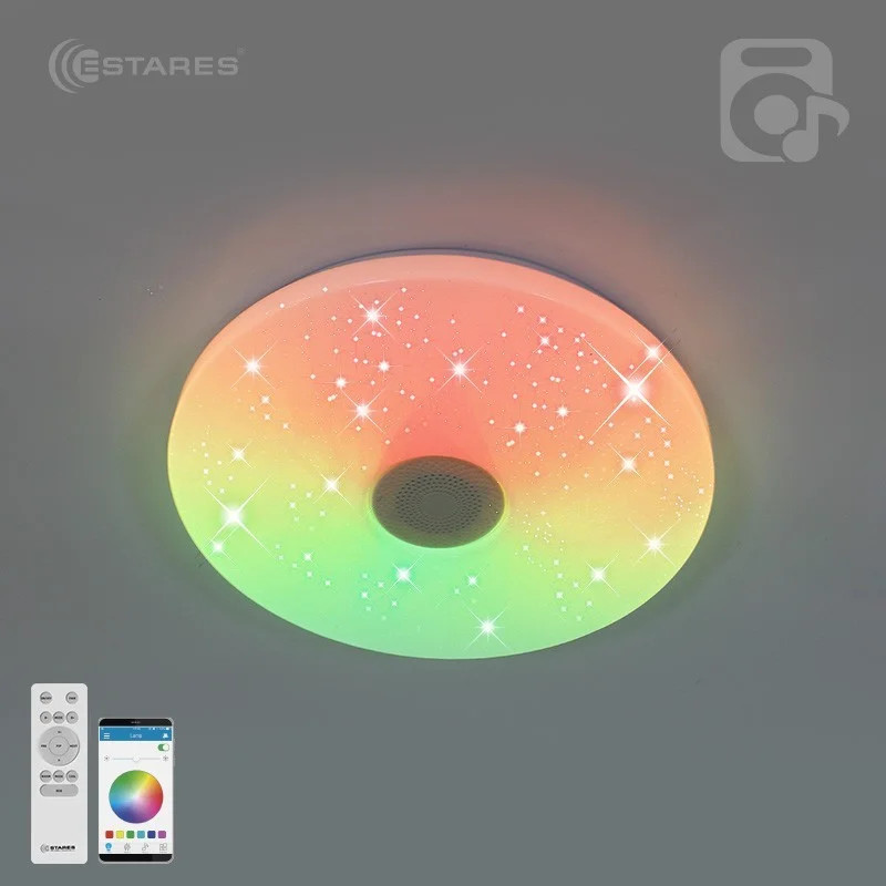 Люстра Estares RGB 40W R-APP-330-WHITE/WHITE-220-IP20 — фото 2