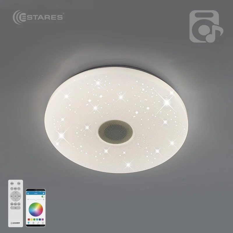 Люстра Estares RGB 40W R-APP-330-WHITE/WHITE-220-IP20 — фото 6