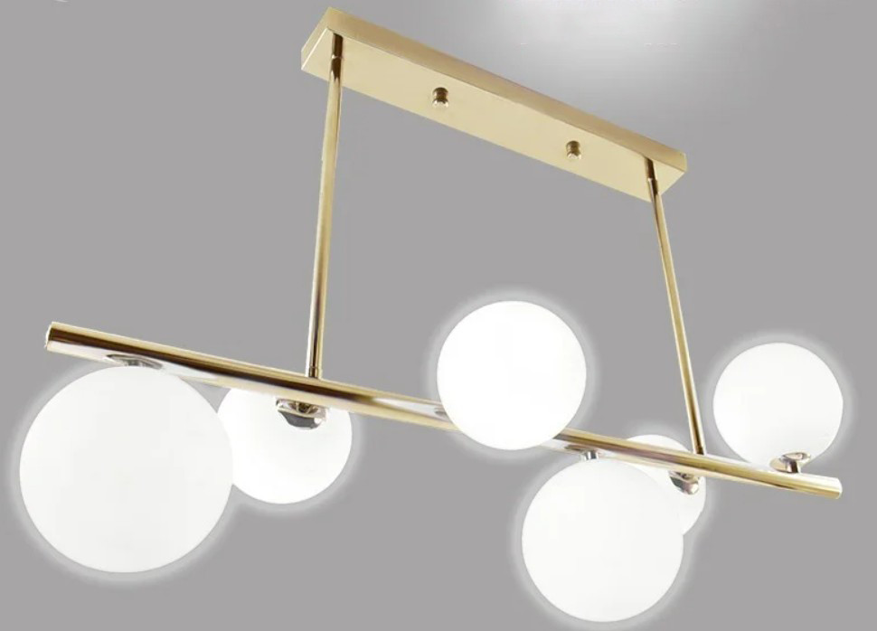 Люстра Estares Filicia 6xG9 R-700x280x470-Bronze/White