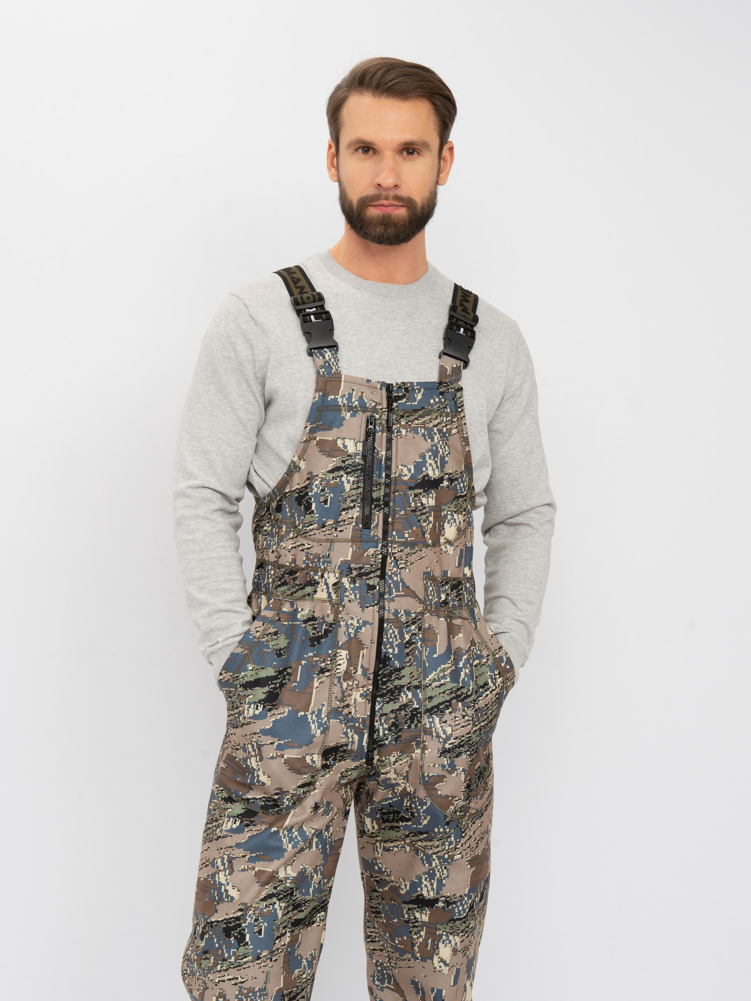 Костюм для охоты и рыбалки Huntsman Никс ЛЮКС -5°C Лабиринт Alova Windblock (р.60-62/182-188) — фото 6
