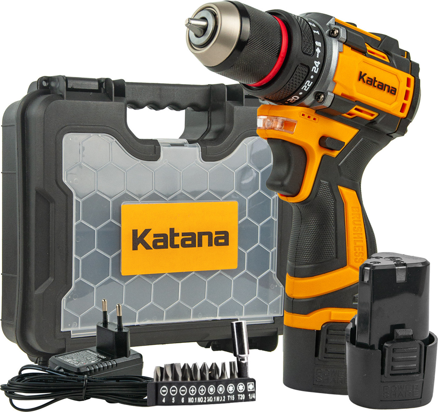 Аккумуляторная дрель-шуруповерт Katana CD2600 / KCD2600.00