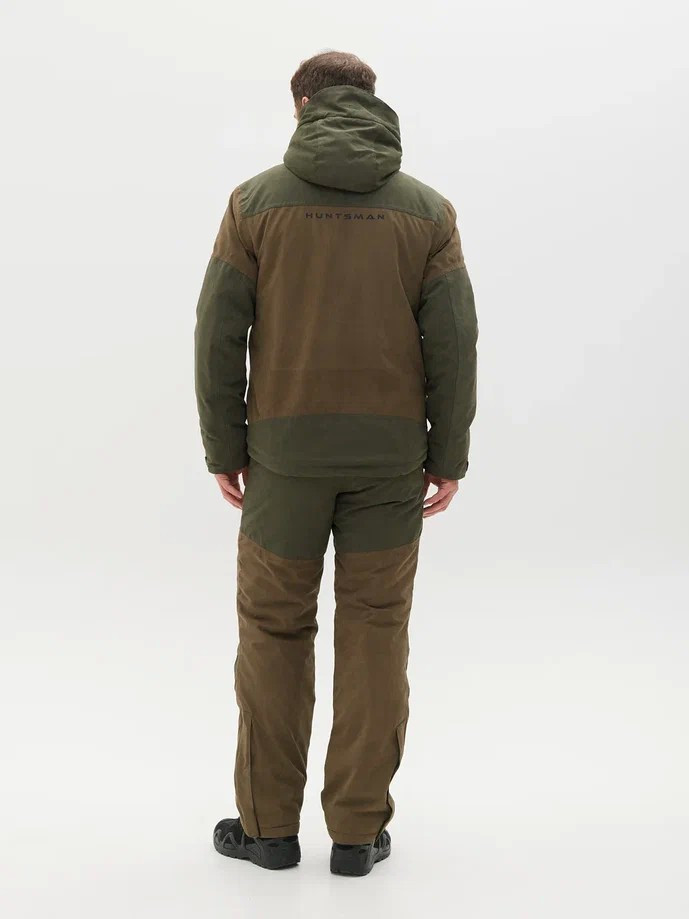 Костюм для охоты и рыбалки Huntsman Торнадо -15°C Хаки Исландия (р.44-46/170-176) — фото 3