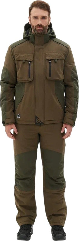 Костюм для охоты и рыбалки Huntsman Торнадо -15°C Хаки Исландия (р.48-50/182-188)