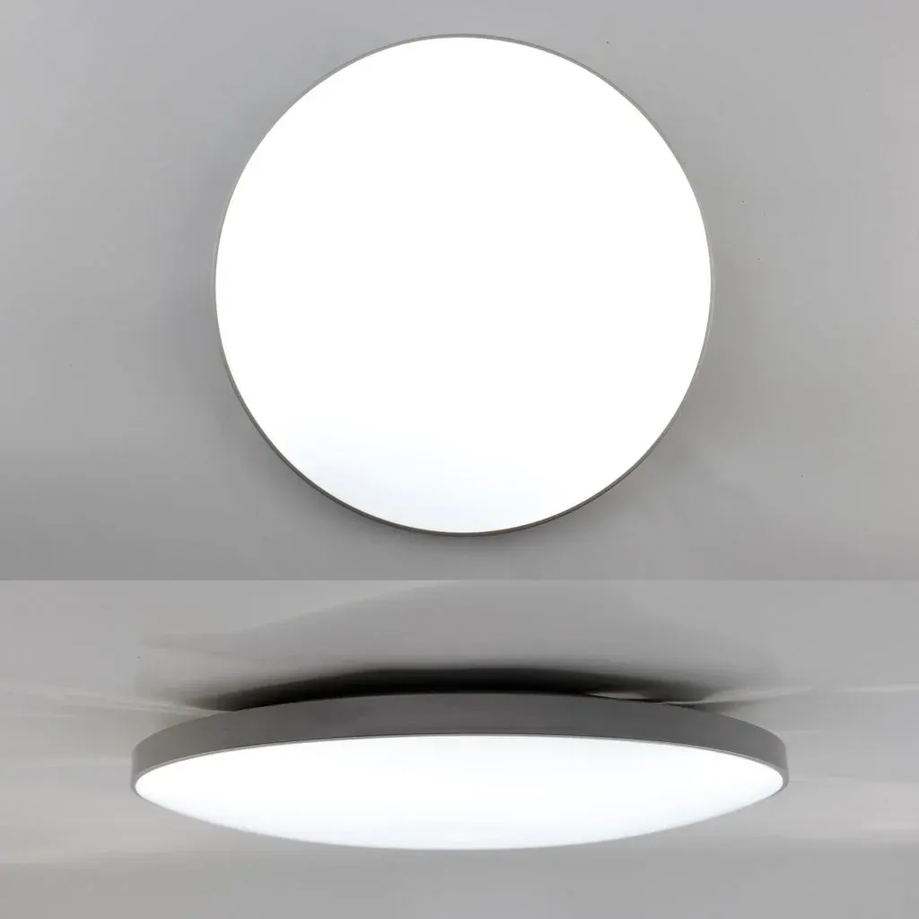 Потолочный светильник Estares Moon 50W R-ON/OFF-370x62-WHITE/SILVER-220-IP20 — фото 6