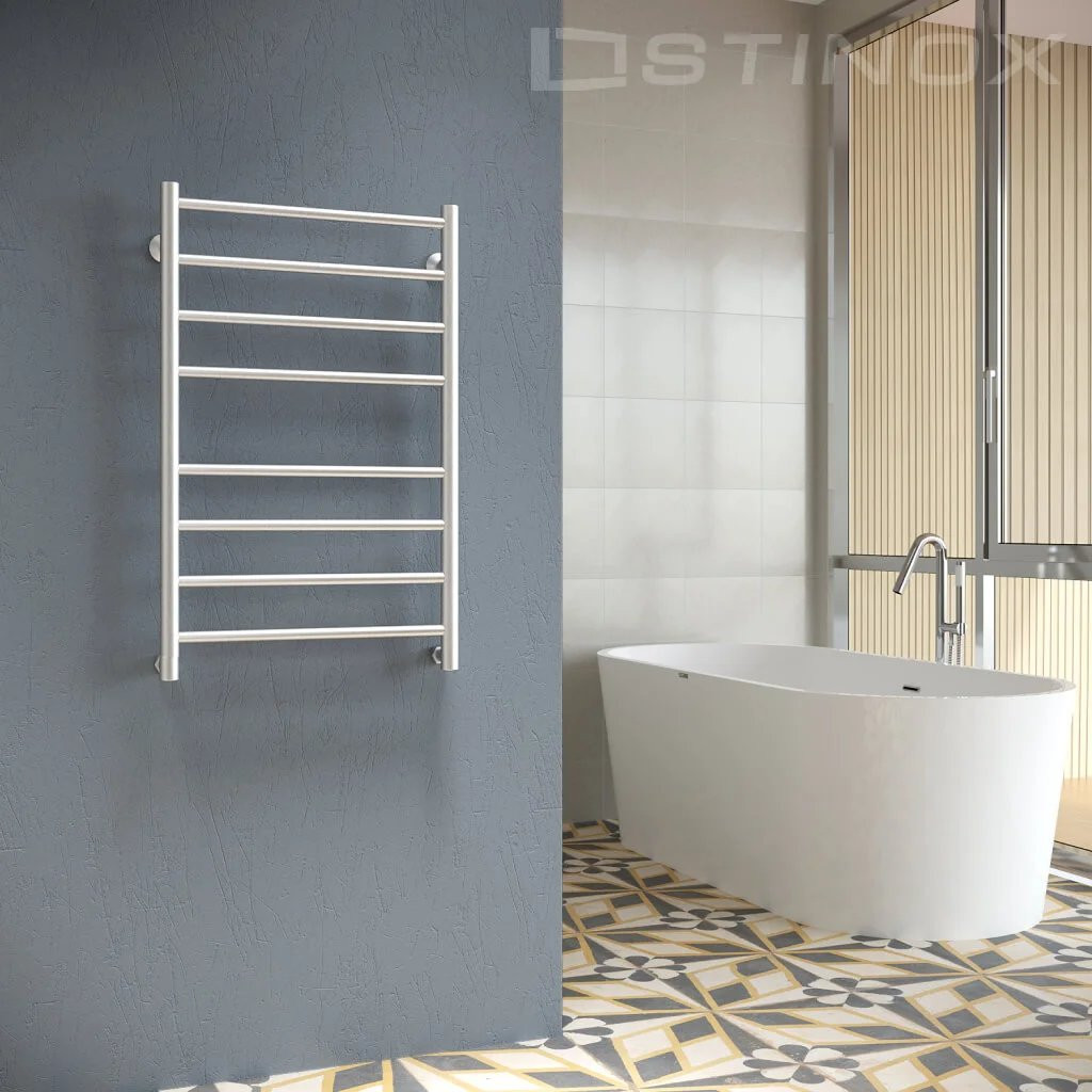 Полотенцесушитель водяной Stinox Toscana 50x80 / tos80s (сатин) — фото 2