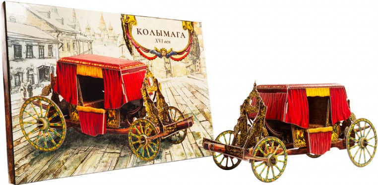 Конструктор Умная бумага Колымага. XVI век / 4657800380540 — фото 2