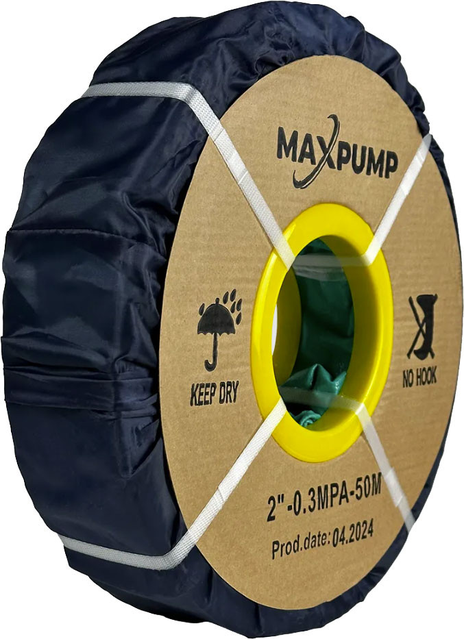 Шланг для насосной станции Maxpump 2" / AB-2006352183345 (50м, зеленый) — фото 6