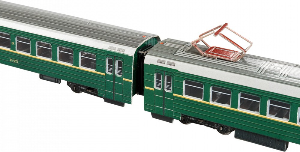 Сборная модель Умная бумага Электричка ЭР-2 / 4627081557184 — фото 2