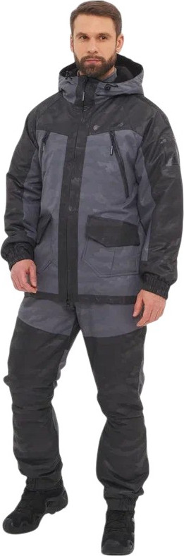 Костюм для охоты и рыбалки Huntsman Горка Люкс -10°C Хаки/Br Breathable (р.60-62/182-188)
