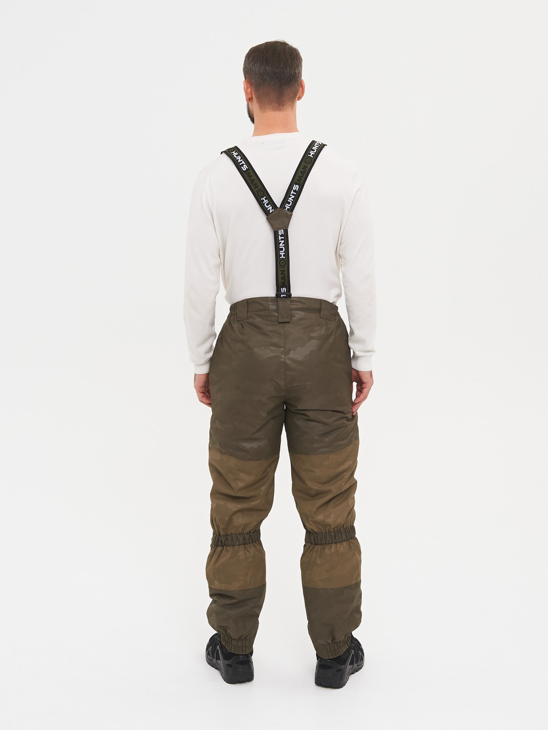 Костюм для охоты и рыбалки Huntsman Горка Люкс -10°C Хаки/Br Breathable (р.56-58/170-176) — фото 6