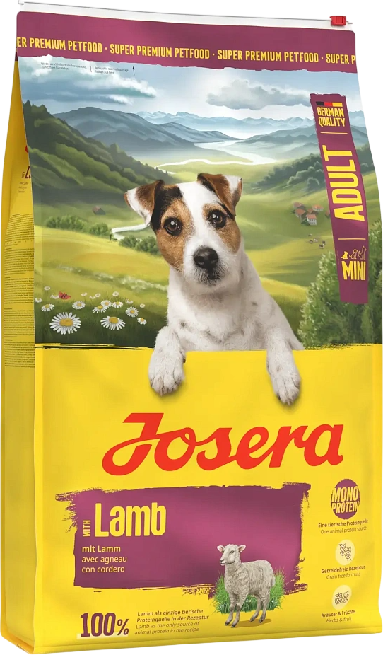 Сухой корм для собак Josera Adult with Lamb Mini (10кг)