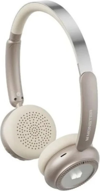 Беспроводные наушники Monster N-tune mini 01 MH22235 (бежевый) — фото 4