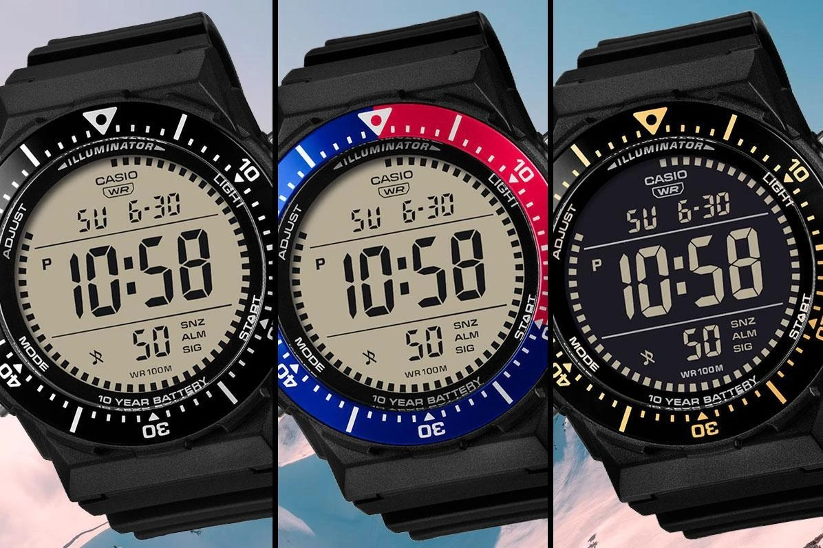 Часы наручные мужские Casio AE-1700H-1A — фото 3