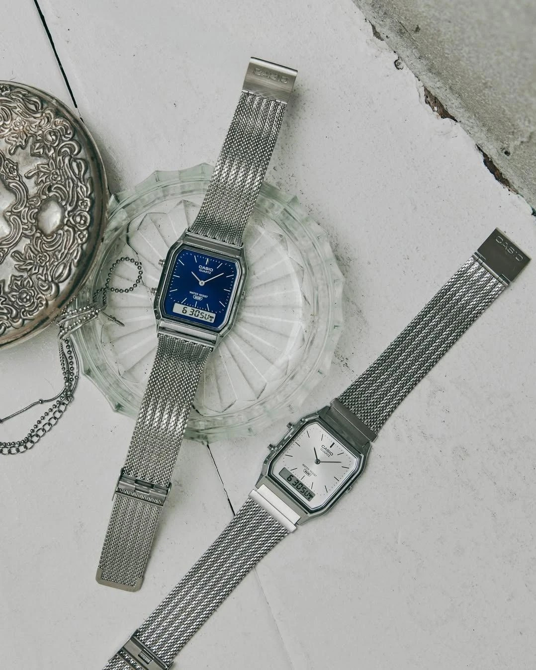 Часы наручные унисекс Casio AQ-230EM-7A — фото 4