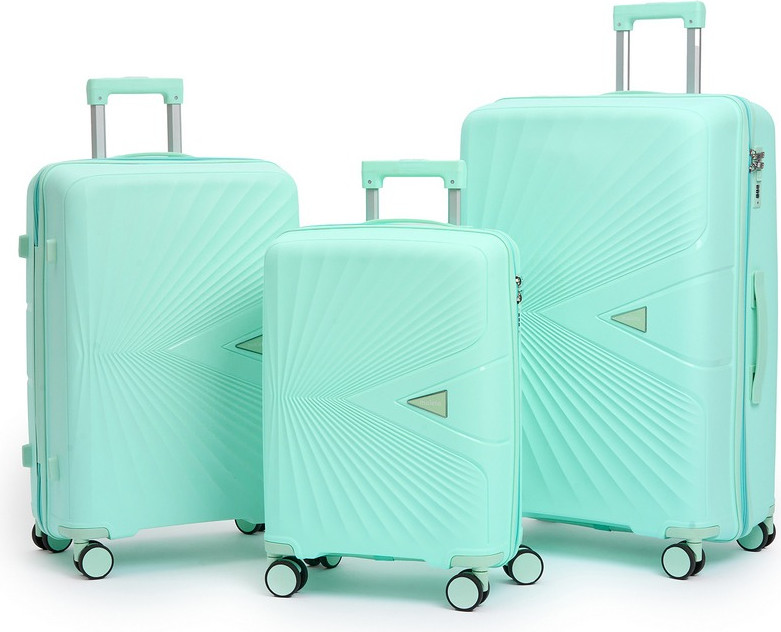 Чемодан на колесах Maleta РР-53 Light Green (L, мятный) — фото 6
