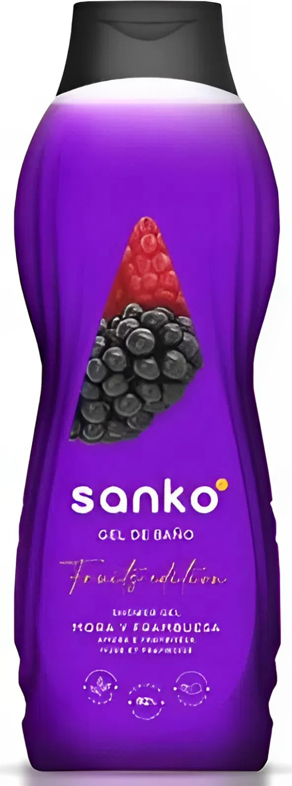 Гель для душа Sanko Ежевика и Малина (750мл)