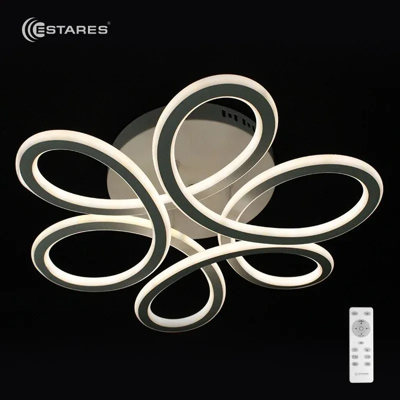 Потолочный светильник Estares Volna Slim Double 85W 3R-500/150-WHITE/OPAL-220-IP20 — фото 2