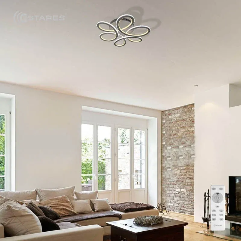 Потолочный светильник Estares Volna Slim Double 85W 3R-500/150-WHITE/OPAL-220-IP20 — фото 3
