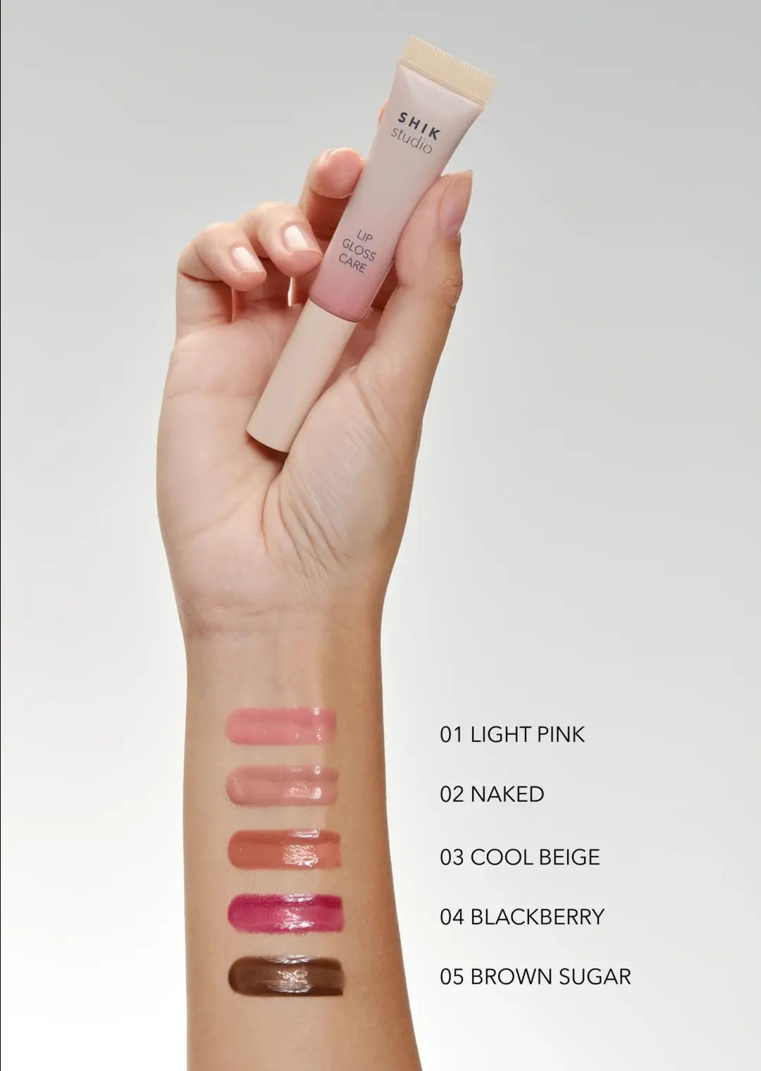 Блеск для губ Shik Lip Gloss Care тон 102 Naked — фото 3