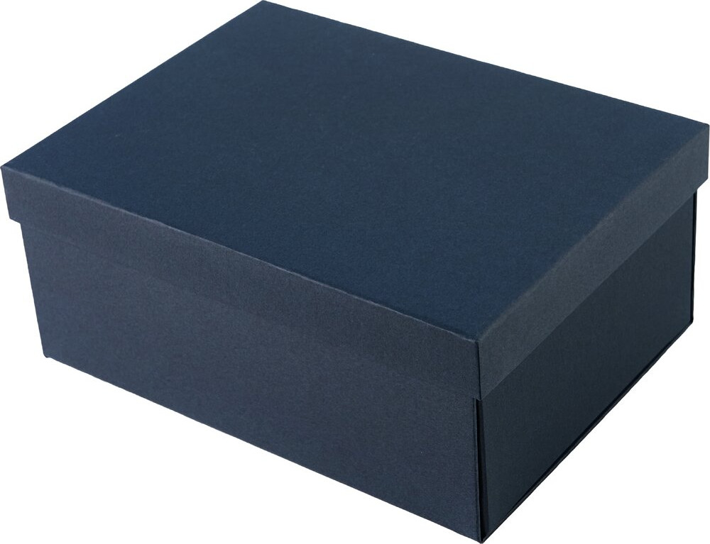 Коробка подарочная Logoton 220x160x95мм / 9207253 (темно-синий)