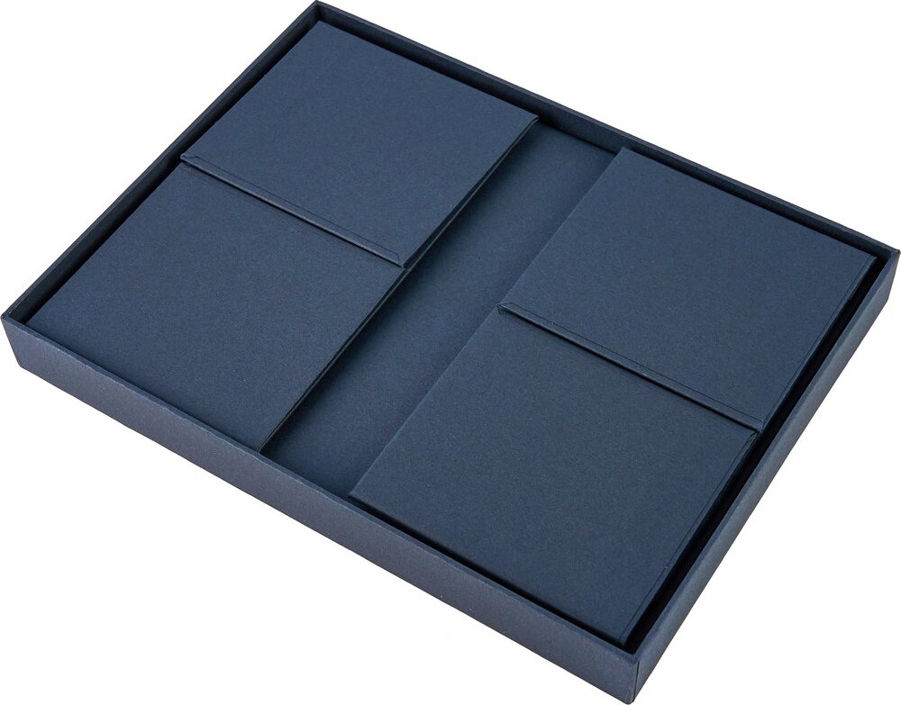 Коробка подарочная Logoton 220x160x95мм / 9207253 (темно-синий) — фото 2