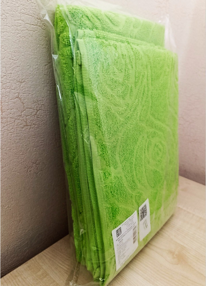 Набор полотенец Privilea Роза 15К24 (салатовый) — фото 3